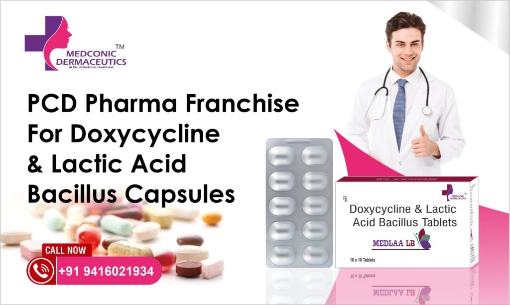 Doxycycline and Lactic Acid Bacillus Capsules