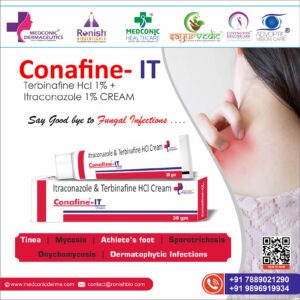 CONAFINE IT - Terbinafine HCl 1% Itraconazole 1% WW CREAM