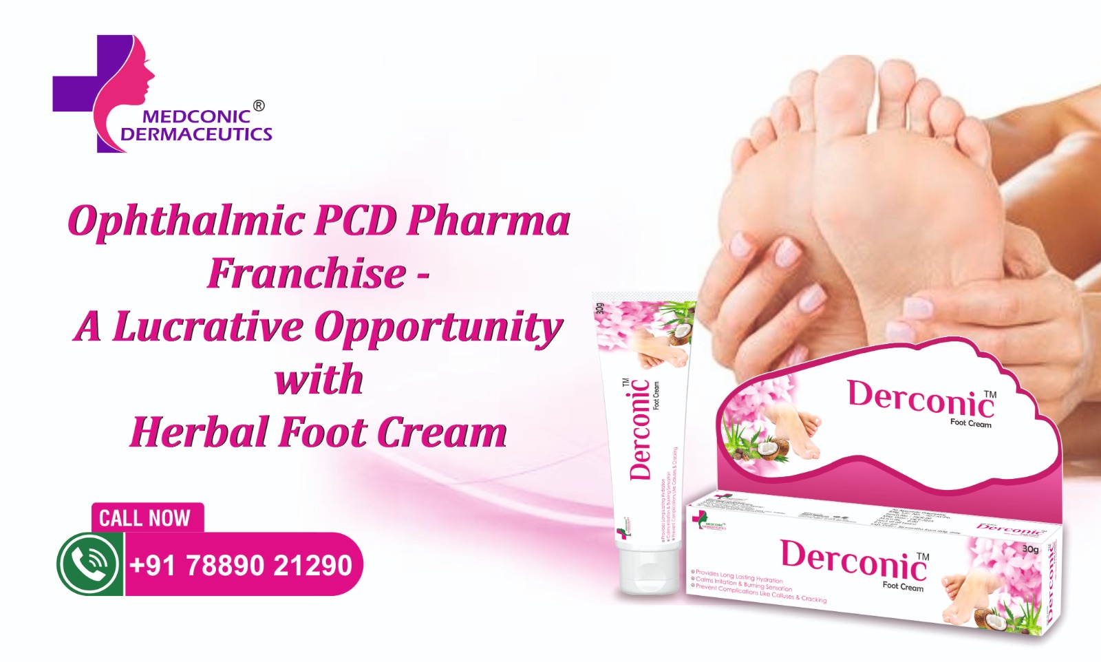 DERCONIC FOOT - Herbal Foot CREAM