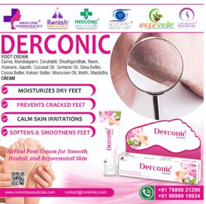 DERCONIC FOOT - Herbal Foot CREAM