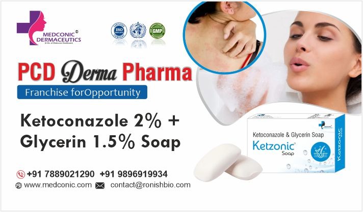 KETZONIC - Ketoconazole 2% Glycerin 15% SOAP