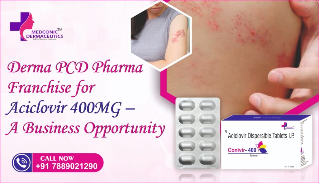 CONIVIR 400 - Aciclovir 400MG Dispersible TAB